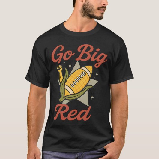 Go Big Red T-Shirt (Vorderseite)