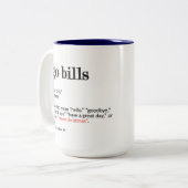 Go Bills Enzyklopädie Eintrag - Tasse (Vorderseite Links)