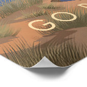 Go Birdwatching Travel Poster (Ecke)