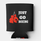 Go Boxing | Die besten Boxgeschenke für ihn Dosenkühler (Rückseite)