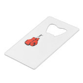 Go Boxing | Die besten Boxgeschenke für ihn Geldbeutel Flaschenöffner (Rückseite Schrägansicht)