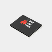 Go Boxing | Die besten Boxgeschenke für ihn Post-it Klebezettel (angewinkelt)