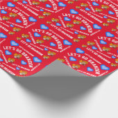GO BRANDON CUPID VALENTINE'S DAY WRAPPING PAPER GESCHENKPAPIER (Ecke)