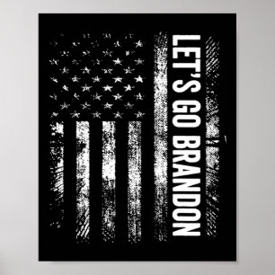 Go Brandon Joe Biden Funny Spaß T Shirt Trump 202 Poster