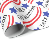 Go-Brandon-Umschlagpapier gelassen Geschenkpapier (Rolleneckpunkt)