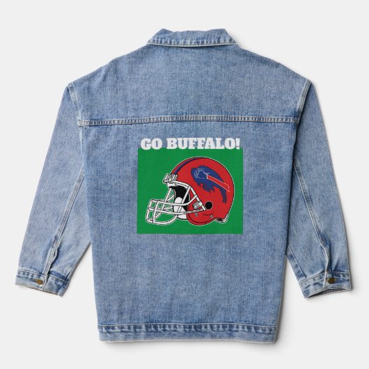 GO BUFFALO! Denim Jacket Jeansjacke (Rückseite)