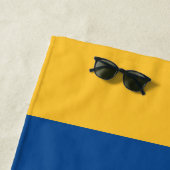 Go Bulldogs Football Helmet Icon Strandtuch (Beispiel)