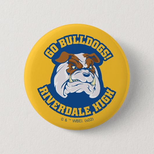 Go Bulldogs - Riverdale High Button (Vorderseite)