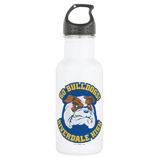 Go Bulldogs - Riverdale High Edelstahlflasche (Vorderseite)