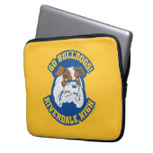 Go Bulldogs - Riverdale High Laptopschutzhülle (Vorderseite Links)