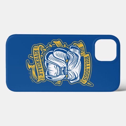 Go Bulldogs - Riverdale Mascot Banner Case-Mate iPhone Hülle (Rückseite (Horizontal))