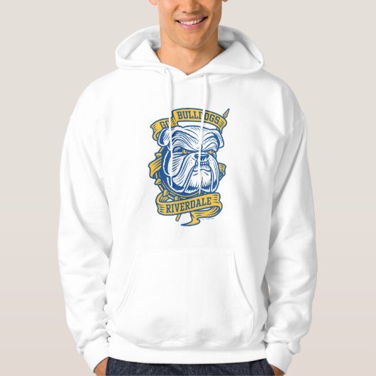 Go Bulldogs - Riverdale Mascot Banner Hoodie (Vorderseite)