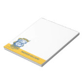 Go Bulldogs - Riverdale Mascot Banner Notizblock (Rotiert)