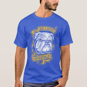 Go Bulldogs - Riverdale Mascot Banner T-Shirt