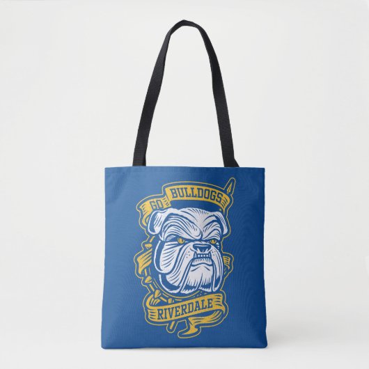 Go Bulldogs - Riverdale Mascot Banner Tasche (Vorderseite)