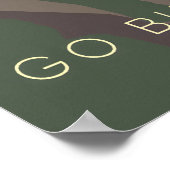 Go Bungee Jumping Travel Poster (Ecke)