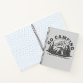 Go Camping billiger als Therapiewitterungsangebot Notizblock (Innenseite)