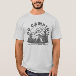Go Camping billiger als Therapiewitterungsangebot T-Shirt