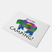 Go-Camping lassend Fußmatte (Schrägansicht)