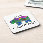 Go-Camping lassend Getränkeuntersetzer (Linke Seite)