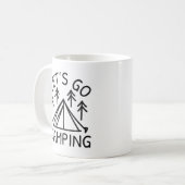 Go-Camping lassend Kaffeetasse (Vorderseite Links)