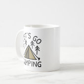 Go-Camping lassend Kaffeetasse (Vorderseite Links)