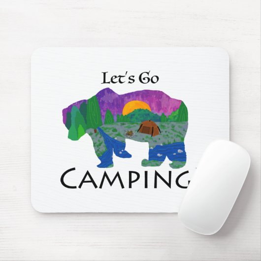 Go-Camping lassend Mousepad (Mit Mouse)