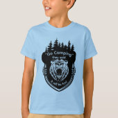 "Go Camping" Sie sagten, es wird Spaß Anti-Camping T-Shirt (Vorderseite)