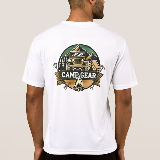 GO CAMPING T-Shirt (Rückseite)