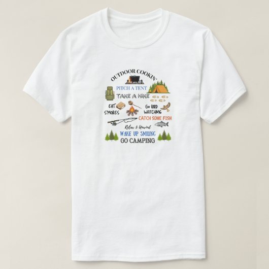 Go-Camping-T - Shirt (Design vorne)
