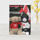 GO Canada GO Karte (Gelbe Blume)