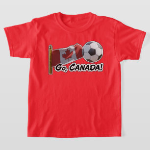 Go, Canada Soccer Fan T-Shirt