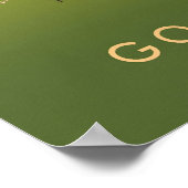 Go Caravanning Travel Poster (Ecke)