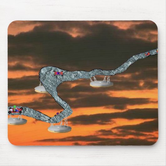 Go Cart Sky Mousepad (Vorne)