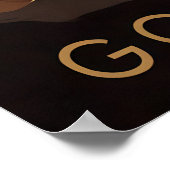 Go Caving Travel Poster (Ecke)