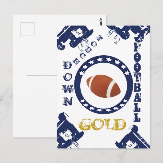 GO CHAMPS POSTKARTE (Vorne/Hinten)