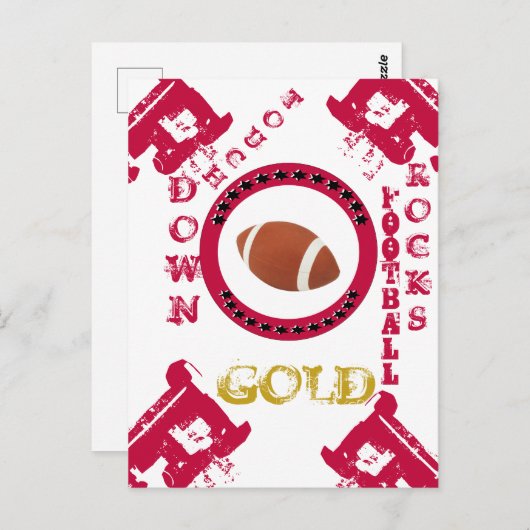 GO CHAMPS POSTKARTE (Vorne/Hinten)