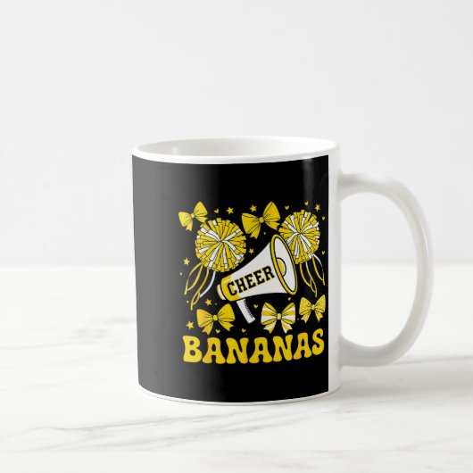 Go Cheer Bananas School Srts Fan Team Srit Name Kaffeetasse (Rechts)