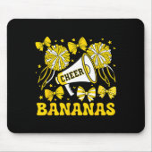 Go Cheer Bananas School Srts Fan Team Srit Name  Mousepad (Vorne)