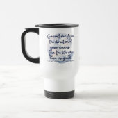 Go confidently travel mug reisebecher (Links)
