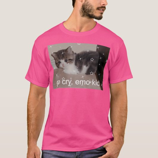 Go Cry Emo Kid T-Shirt (Vorderseite)