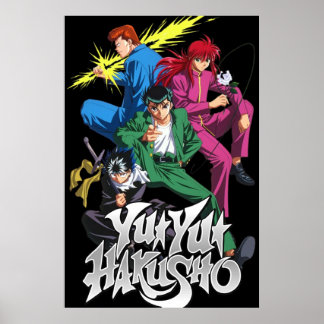 GO CUAN YU YU HAKUSHO POSTER