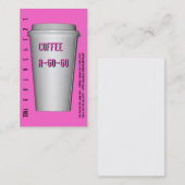 Go-Cup-A-Go Treuekarte (Vorne/Hinten)