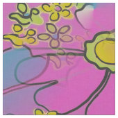 Go Daisy Stoff (Nahaufnahme)