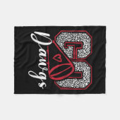 Go Dawgs Funny Bulldog für Männer Frauen Kinder Ju Fleecedecke (Vorderseite (Horizontal))