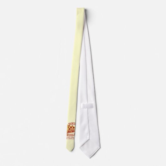 Go Deep Chicago Style Pizza Krawatte (Rückseite)