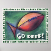 Go Deep! Poster (Vorne)