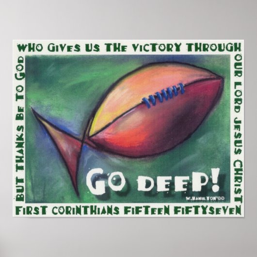 Go Deep! Poster (Vorne)