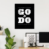 Go & Do Poster (Heimbüro)