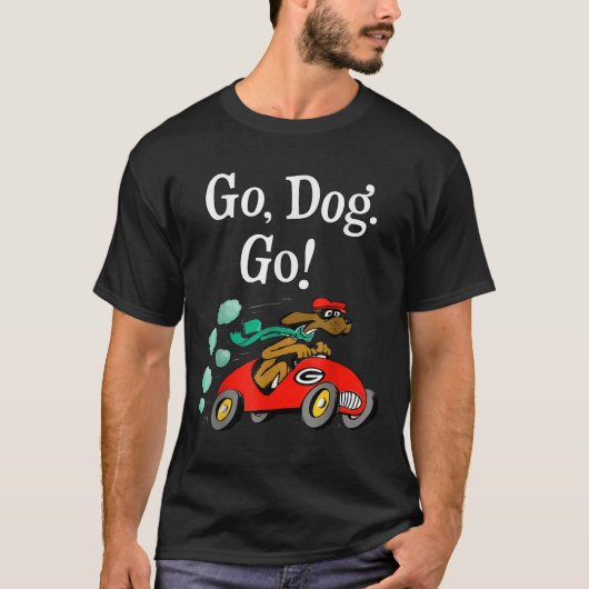 Go Dog Go Kostüm T-Shirt (Vorderseite)